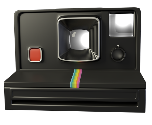 polaroid  camera  retro