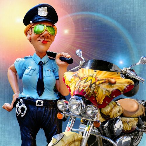 police control bike