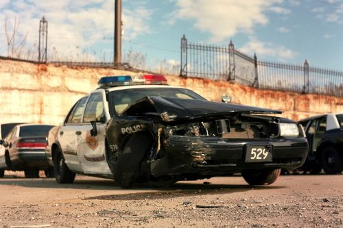 police cleveland crash