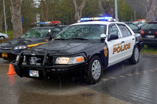 police car usa american cars police