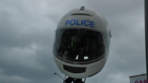 Police Motorcyclist Helmet