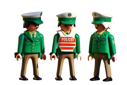 police officers old playmobil