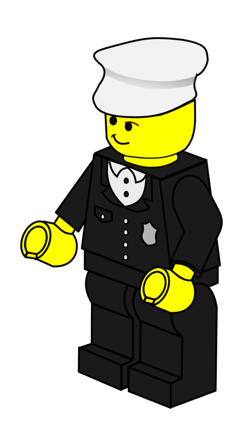policeman lego doll