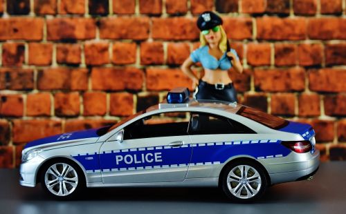 policewoman police police car