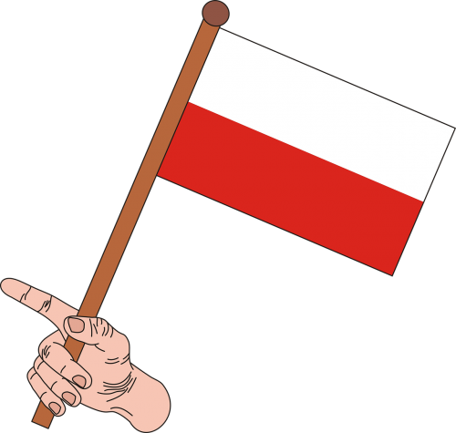 polish flag flag white-red