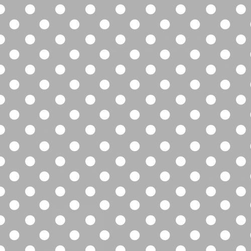 Polka Dots In Grey &amp; White