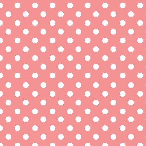 Polka Dots In Pink &amp; White