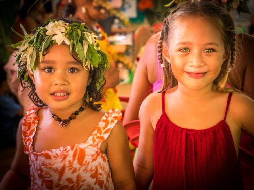 polynesian girls portrait female