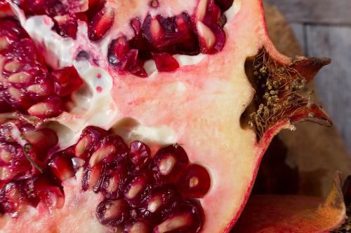 pomegranate red fruit