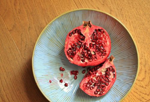 pomegranate fruit tropical fruit