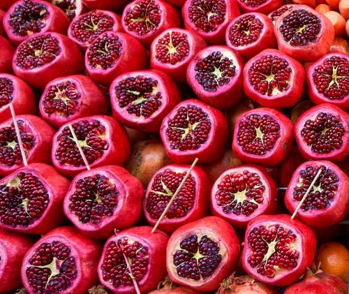 pomegranate pomegranates fruit