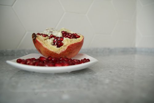 pomegranate  background  fruit