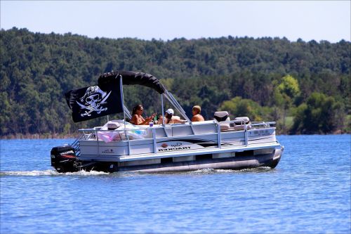 pontoon boats boating