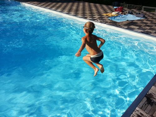 pool summer child