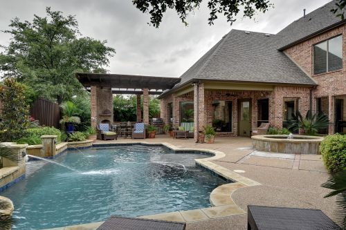 pool backyard pool swimming