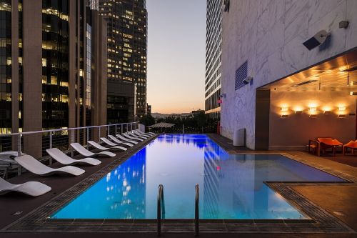 pool swimming rooftop