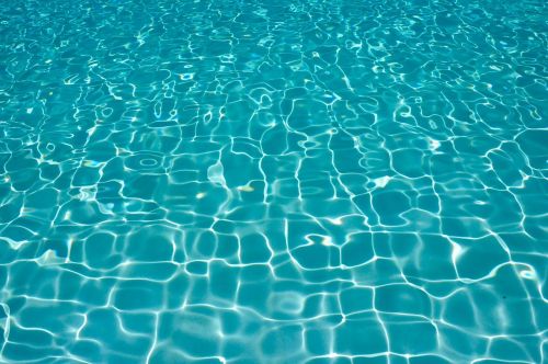 pool water shimmering