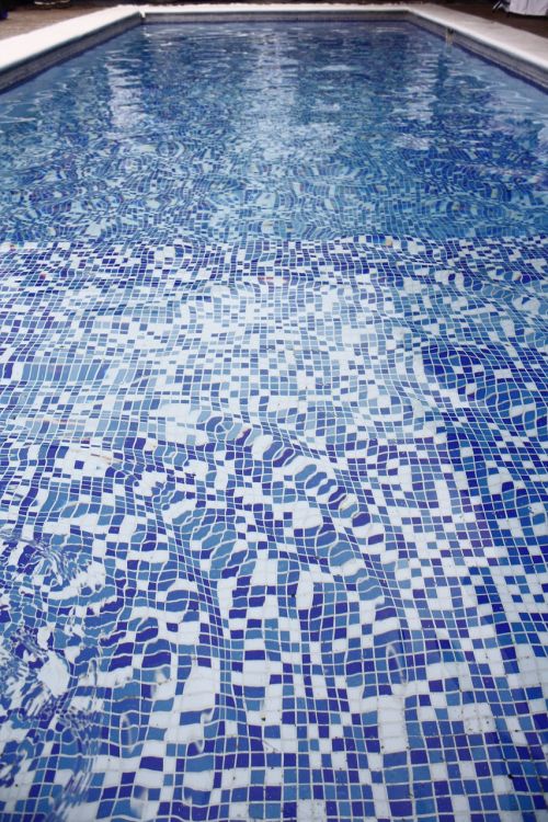 pool tile water