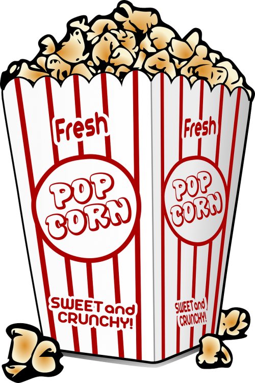 popcorn buttered cinema
