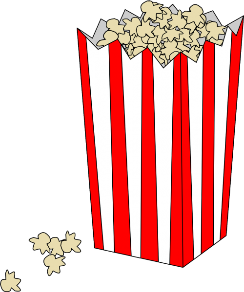 popcorn bag food