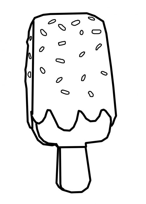 Popsicle Outlines