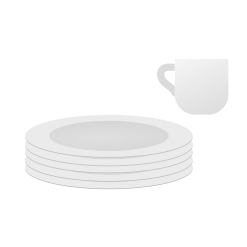 porcelain plate cup