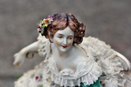 porcelain figure woman