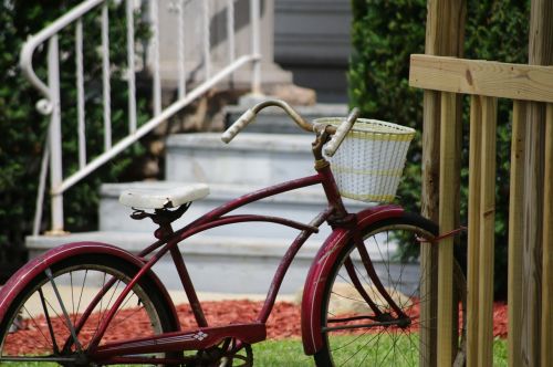 porch bicycle bike
