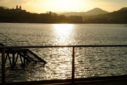 port maritime landscape san sebastian