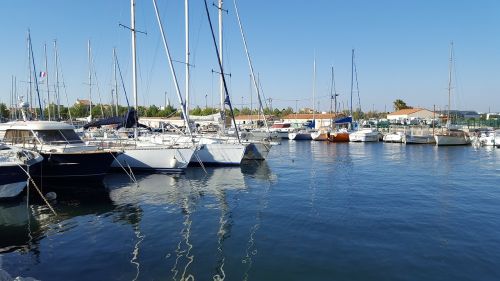 port water sky