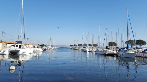 port water sky