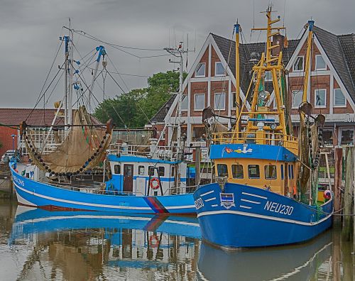 port boats east frisia