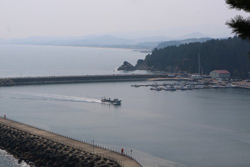 port  fishing boats