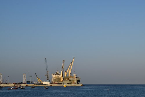port  sea  industry