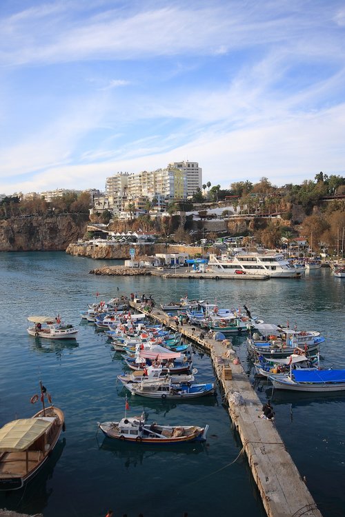 port  boats  fisherman