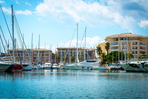 port  boat  coast