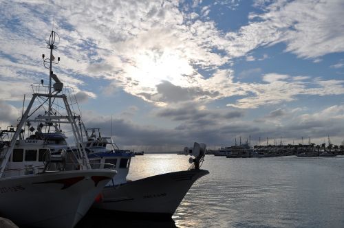 port fishing boat