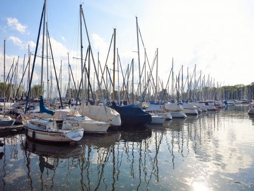 port boats lake constance