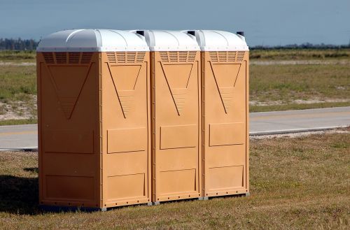 portable toilets outdoors events