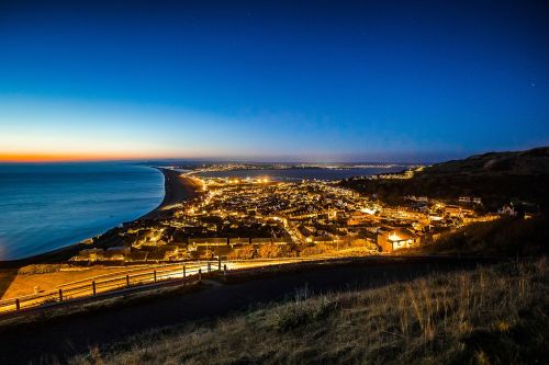 portland twilight ocean