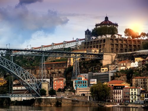 porto sunset dusk