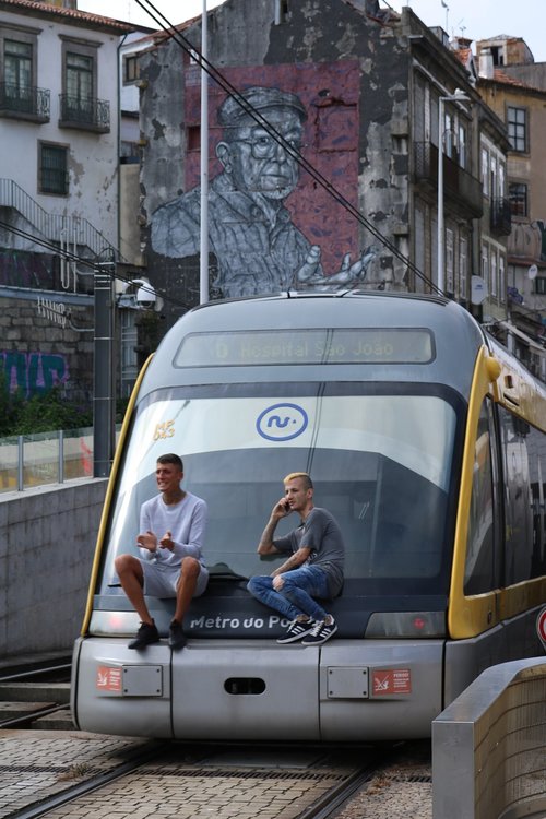 porto  tram  metro