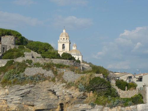 porto venere church of san pietro coast