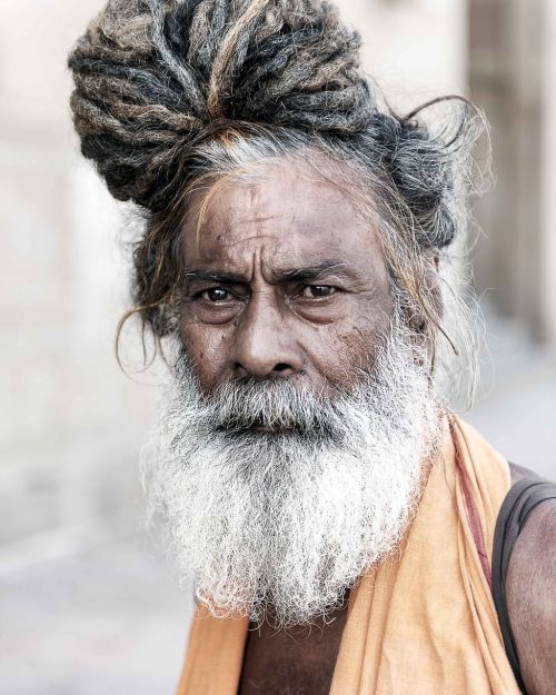 portrait sadhu holyman