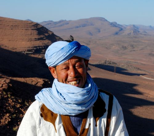 portrait morocco man