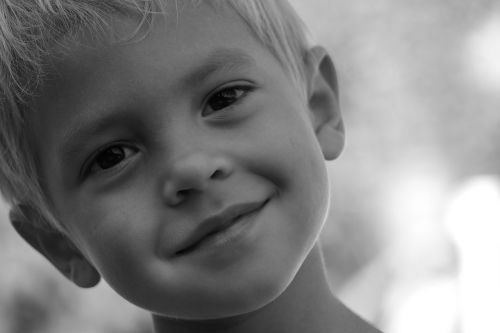 portrait child face