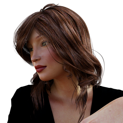 portrait woman model