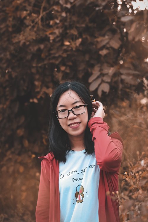 portrait  young girl  female