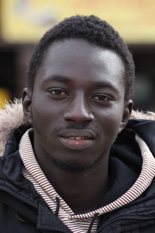 portrait black morocco