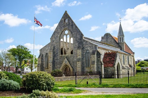 portsmouth  royal garrison church  england